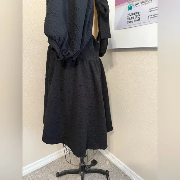 FREE PEOPLE 🐼 Violet Mini Dress
Size XL
Color: Black - Picture 13 of 17